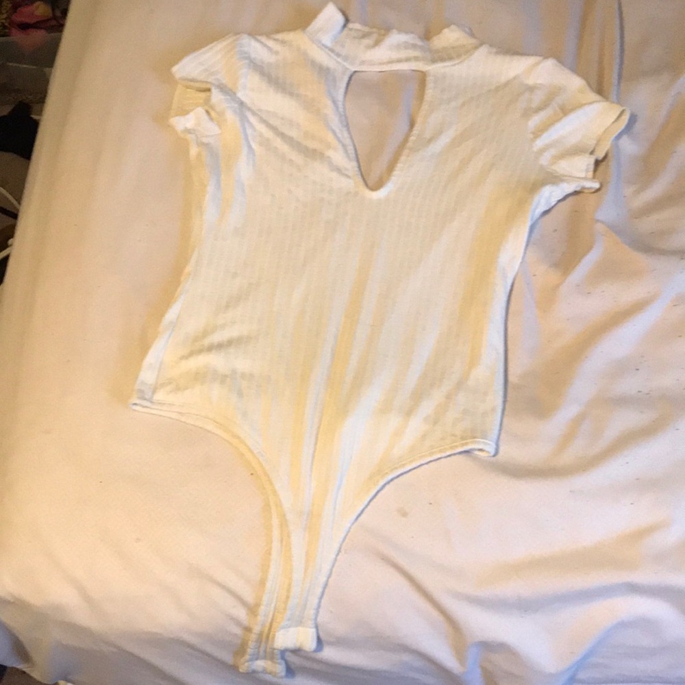 Eggshell bodysuit